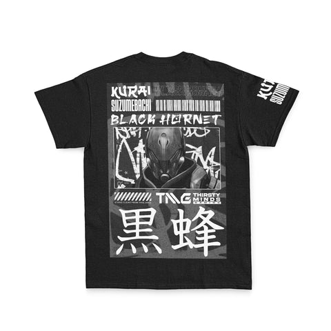 Black Hornet - Large Back Print Shirt