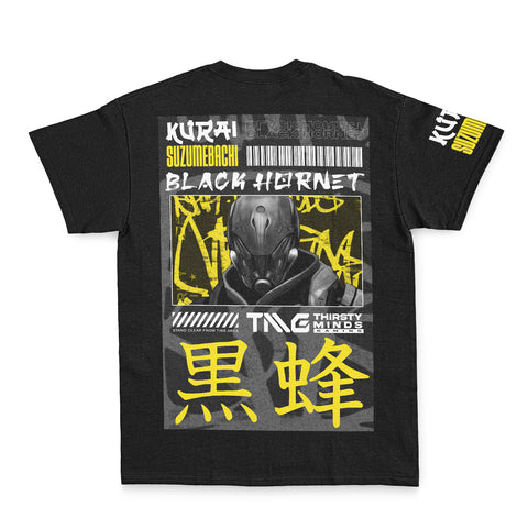 Black Hornet - Large Back Print Shirt