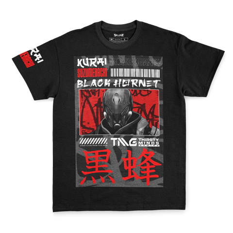 Black Hornet - Large Front Print Shirt