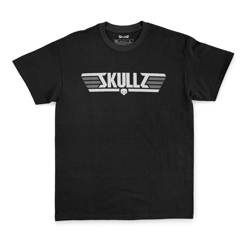 Skullz Wings - Retro Logo Shirt